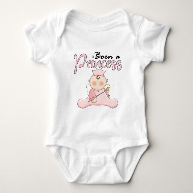Camisetas y regalos rosas para la princesa del beb (Anverso)