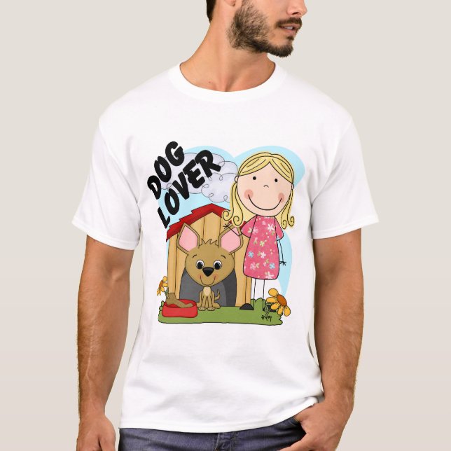 Camisetas y regalos rubios del chica del amante (Anverso)