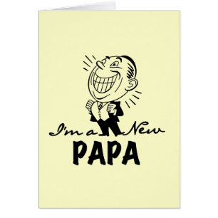 Camisetas y regalos sonrientes de nuevo papá