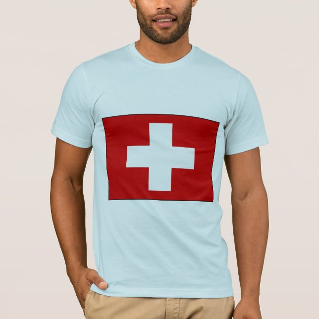Camisetas y regalos suizos de la bandera (Anverso)