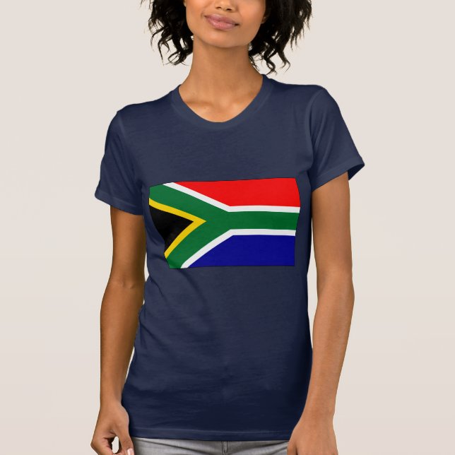Camisetas y regalos surafricanos de la bandera (Anverso)