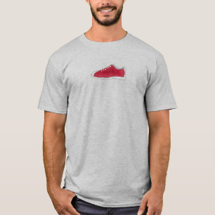 Camisetas y ropa del zapato de bolos