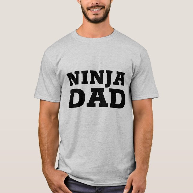 Camisetas y sudaderas de NINJA DAD (Anverso)