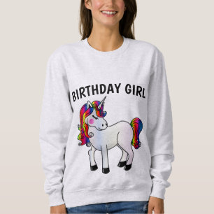 Camisetas y sudaderas de UNICORNIO CHICA DE CUMPLE