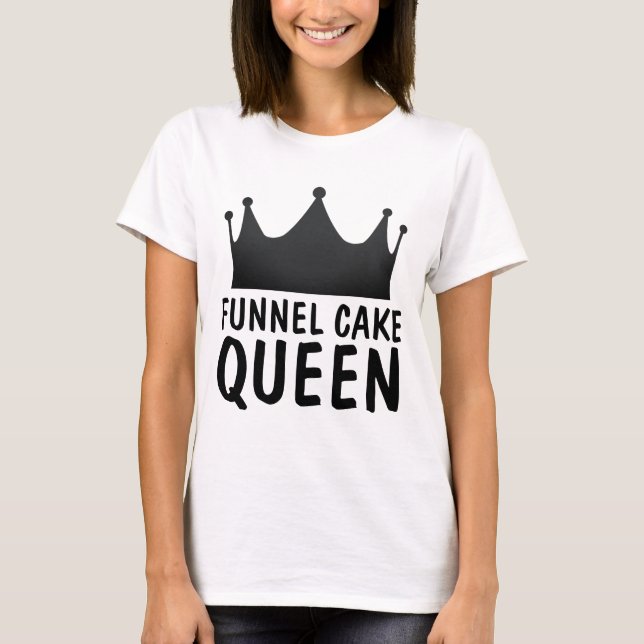 Camisetas y sudaderas FUNNEL CAKE QUEEN (Anverso)