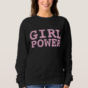 Camisetas y sudaderas GIRL POWER BLACK