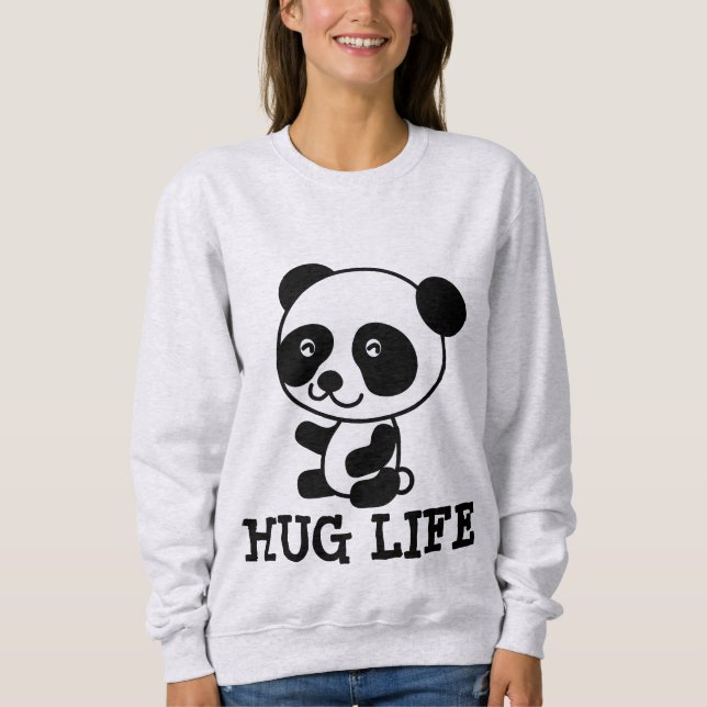 Camisetas y sudaderas para las damas Panda Bear (Anverso)
