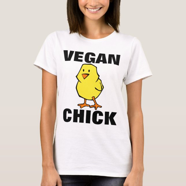 Camisetas y tanques de VEGANA POLLITA (Anverso)