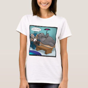 Camisetas y Tops Divertidos de Elefante en Terapia