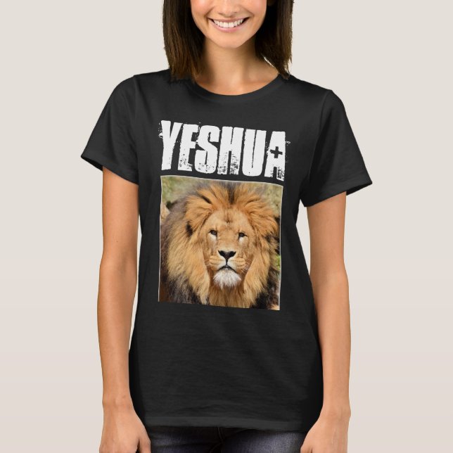 Camisetas YESHUA, LEÓN DE JUDAH (Anverso)
