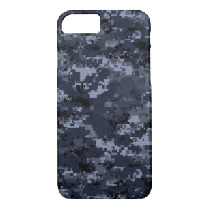 Camo azul militar Apenas hay Funda para iPhone 7