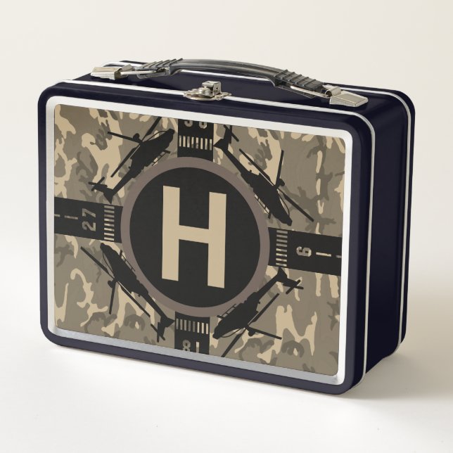 Camo del desierto del helicóptero personalizado (Anverso)