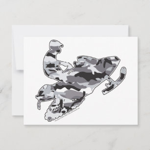 Camo Gray Sled en una copia en negro