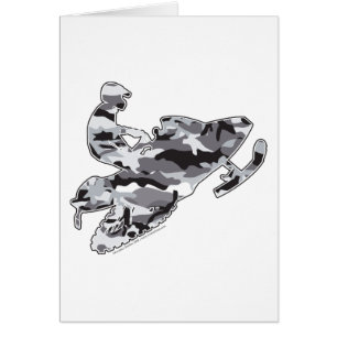 Camo Gray Sled en una copia en negro