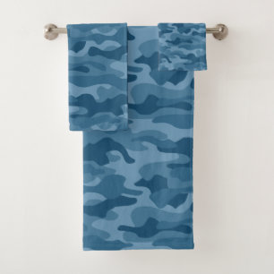 Camo monocolor azul acero