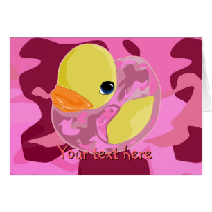 Camo rosado Ducky
