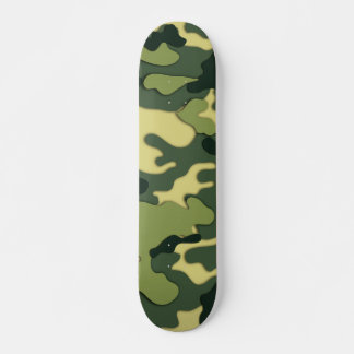 Camo verde / Skateboard