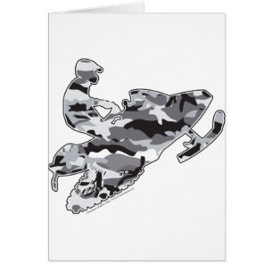 Camoflage gris Snowmobiler