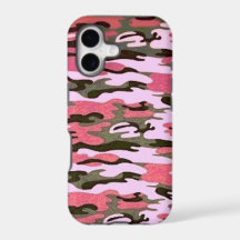 Camoflauge rosa y verde