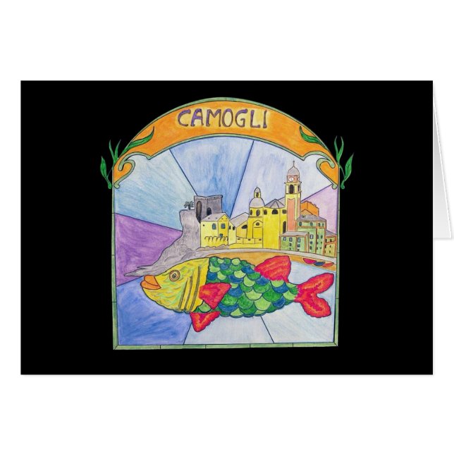 Camogli Fish (Anverso (Horizontal))