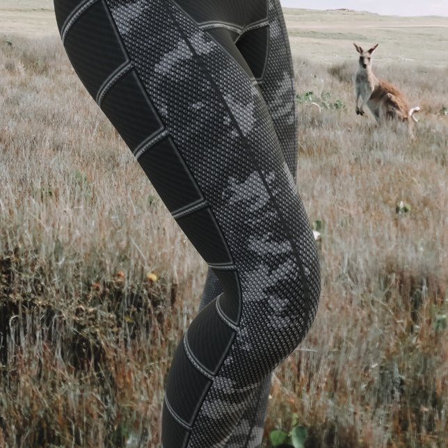 Camouflage Action Cosplay Costume Leggings (Action Cosplay camo leggings for girl gamers)