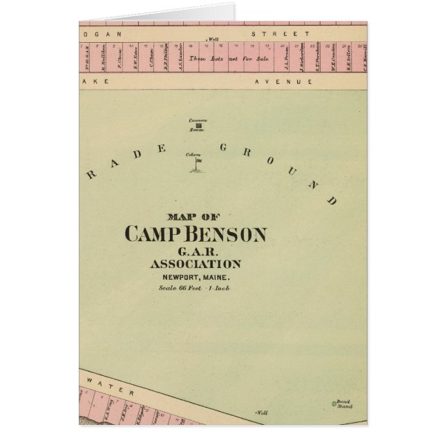 Camp Benson, Newport, Maine (Frente)