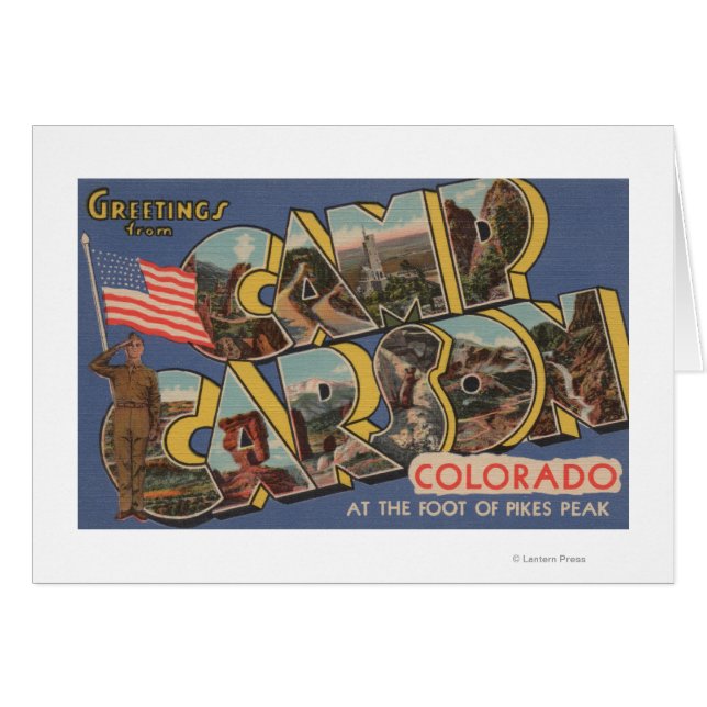 Camp Carson, Colorado - Pico Pikes (Anverso (Horizontal))