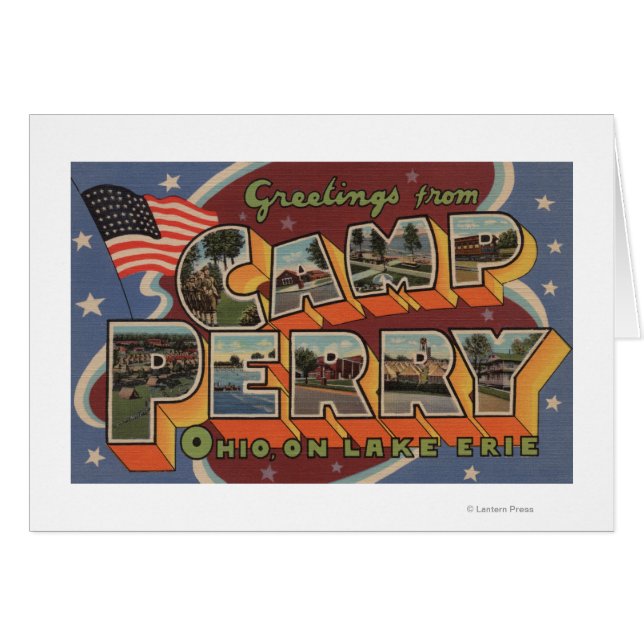 Camp Perry, Ohio - Lago Erie (Anverso (Horizontal))
