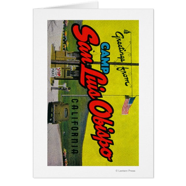 Camp San Luis Obispo, California (Frente)