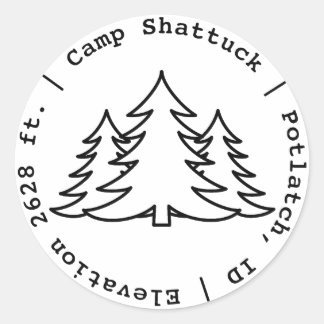 Camp Shattuck - Pegatinas de sello