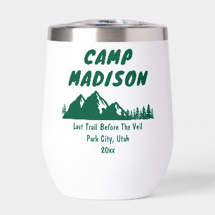 Campamento Bachelorette Party Mountain Camping Sen