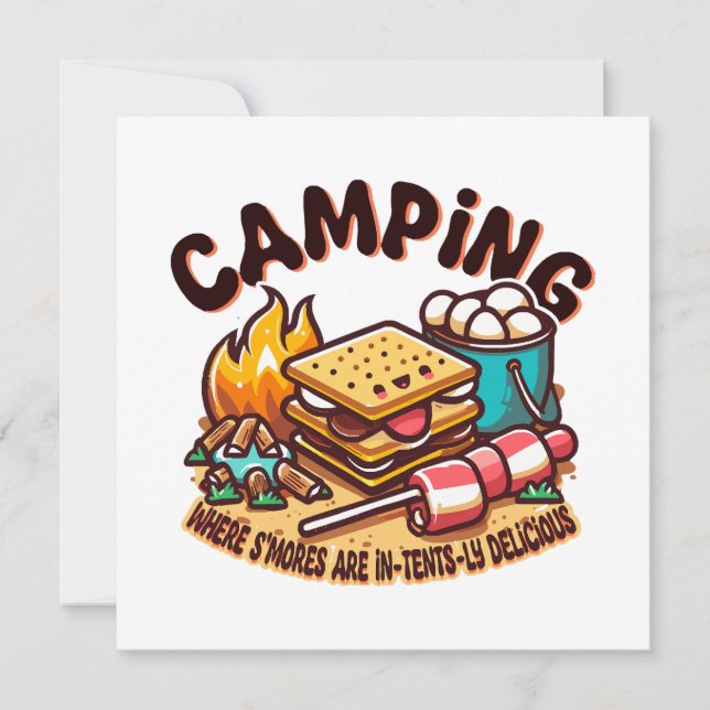 campamento de smores (Anverso)