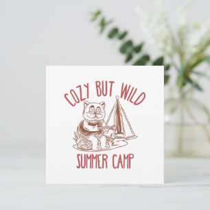 Campamento De Verano Acogedor Pero Salvaje - Gato 