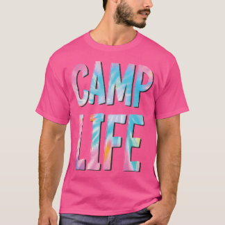 Campamento De Verano De Tie-Die Life Top Para Chic