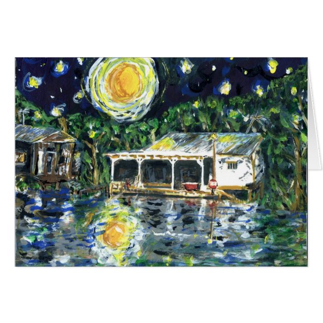 Campamento del Río Nocturno de Starry (Anverso (Horizontal))