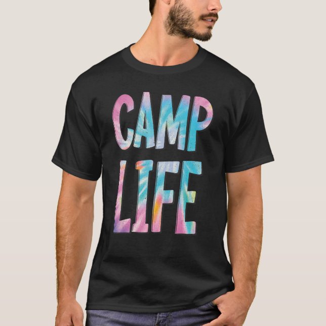 Campamento Life Tie Muere Verano Top Para El Campa (Anverso)