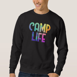 Campamento Life Tie Muere Verano Top Para El Campa