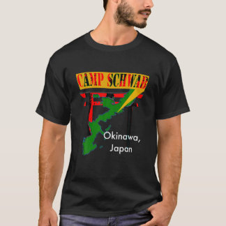 Campamento Schwab Nago Okinawa Camisa Japón