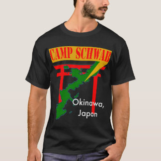 Campamento Schwab, Nago, Okinawa, camiseta japones