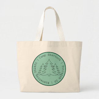 Campamento Shattuck - Bolsa de la marca Tote