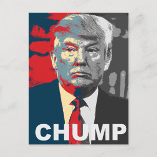 Campaña contra Donald Trump Postales de Chump