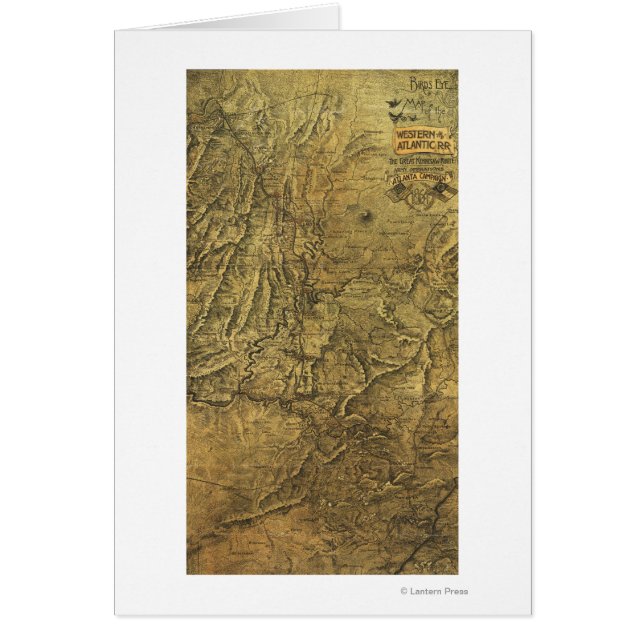 Campaña de Atlanta - Mapa Panorámico de la Guerra  (Frente)