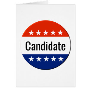Campaña de candidatos personalizados para las elec