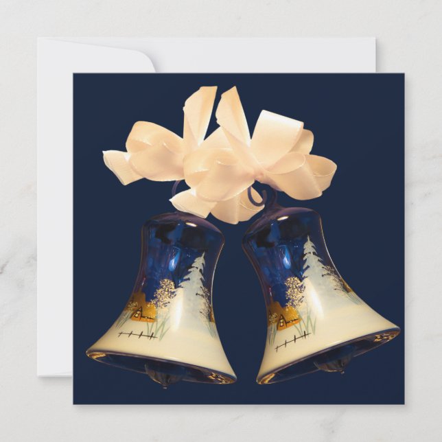Campana de Navidad Azul de Navidad (Anverso)