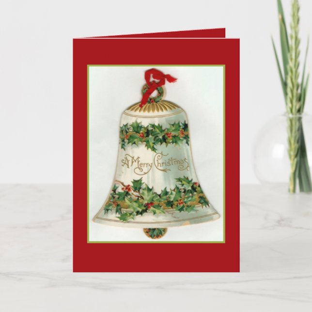 Campana de navidad hermosa (Anverso)