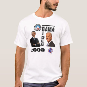 Campaña de Obama Biden Camisa masculina