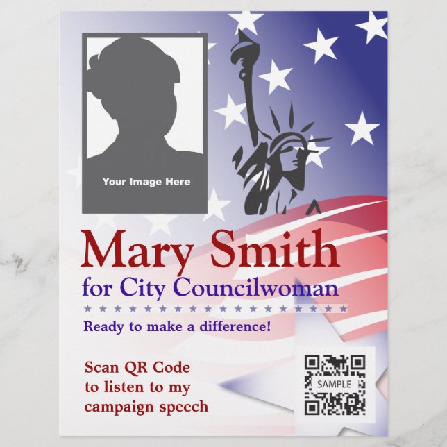 Campaña de plantilla de volante (Frente)