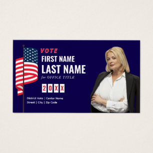 Campaña electoral de candidato político personaliz
