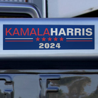 Campaña Kamala Harris 2024 Pegatina de parachoques