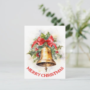 Campana Vintage - Tarjeta de Navidad